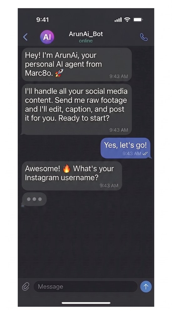 ArunAi_Bot Onboarding